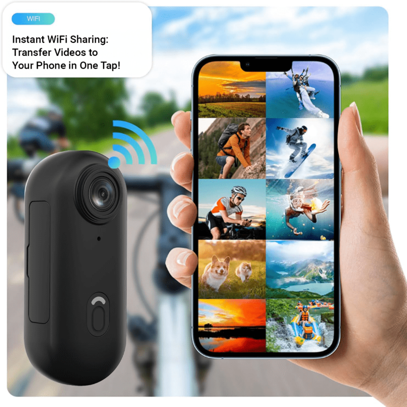 AdrenaCam 4K waterdichte actiecamera