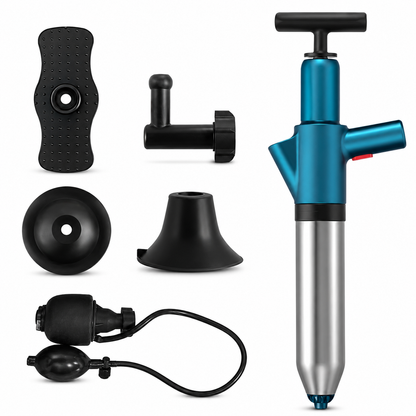 WC Ontstopper met hoge druk – afvoer ontstopper voor toilet, douche & gootsteen