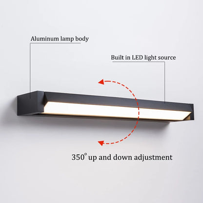 WETBLOCK LUX verstelbare buitenwandlamp