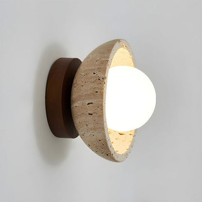 SMD Living Orielle Travertijn Wandlamp