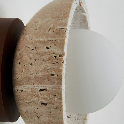 SMD Living Orielle Travertijn Wandlamp