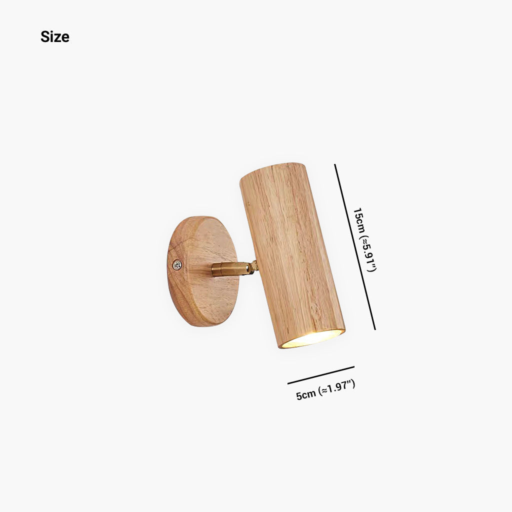 Lumio Scandinavische houten plafondlamp