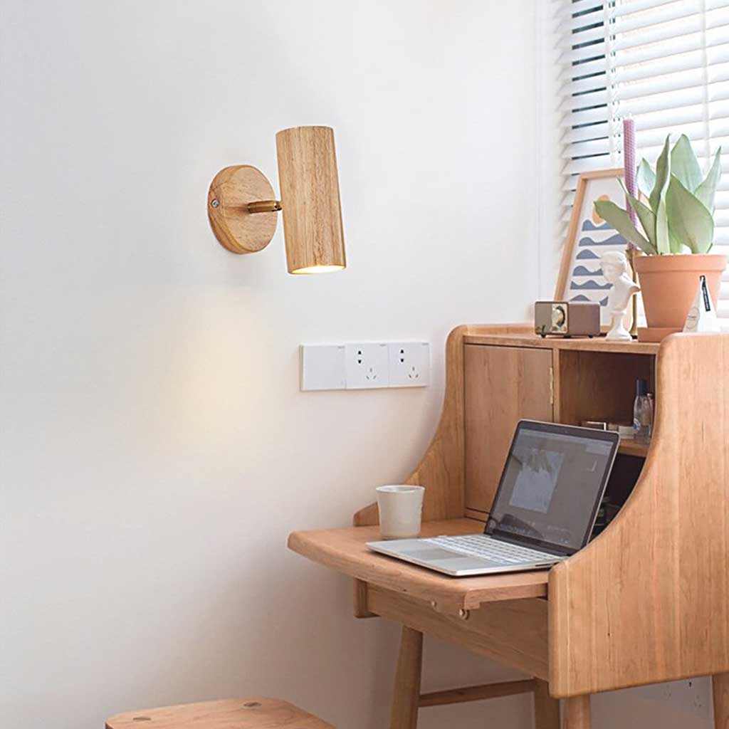 Lumio Scandinavische houten plafondlamp