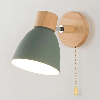 Yadiel houten wandlamp in Scandinavische stijl