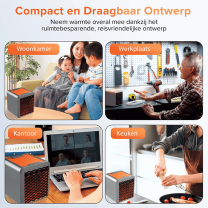 WarmBuddy draagbare persoonlijke verwarming