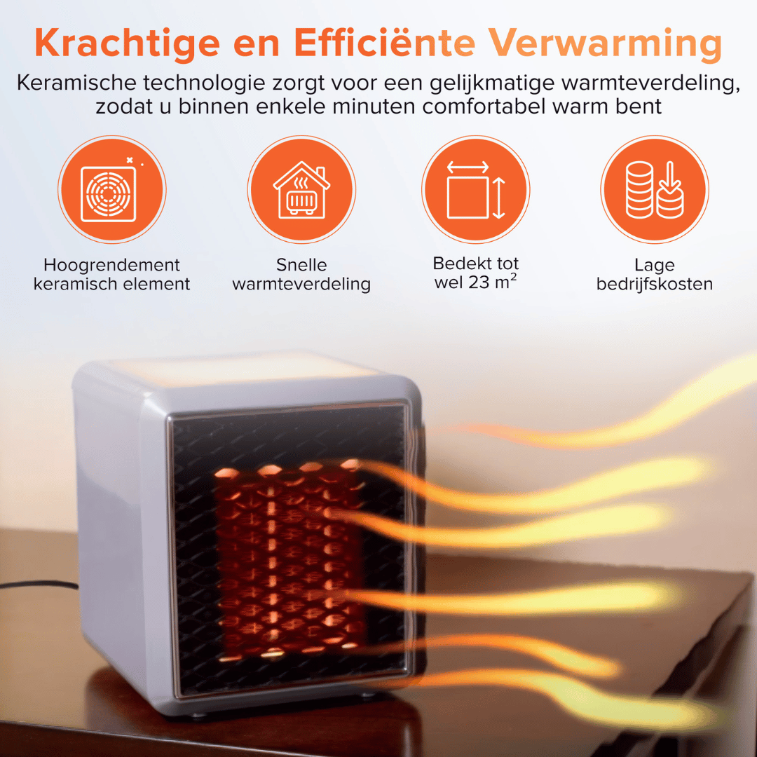 WarmBuddy draagbare persoonlijke verwarming