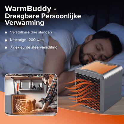 WarmBuddy draagbare persoonlijke verwarming