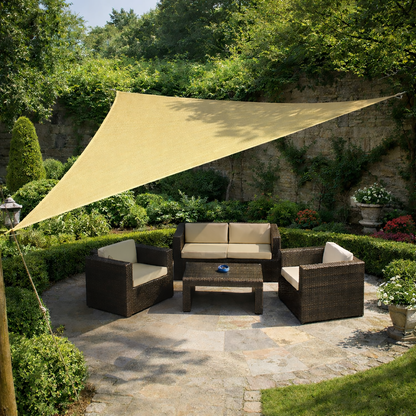 Waterafstotend schaduwdoek voor tuin en terras
