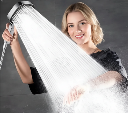 Waterbesparende handdouche met ingebouwd filter