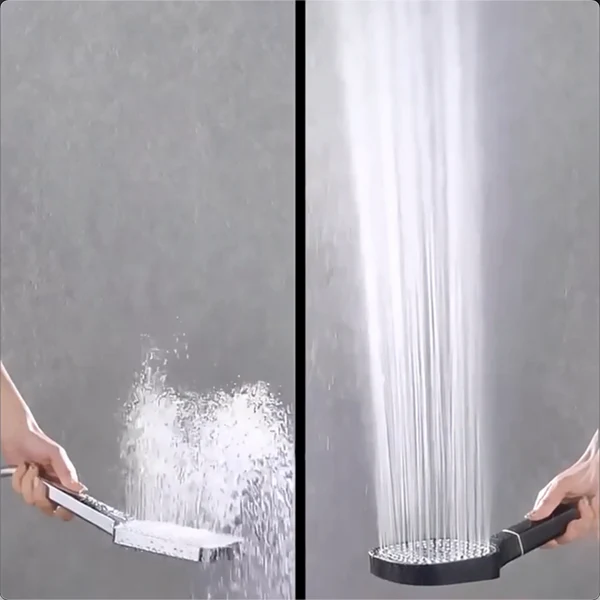 Waterbesparende handdouche met ingebouwd filter