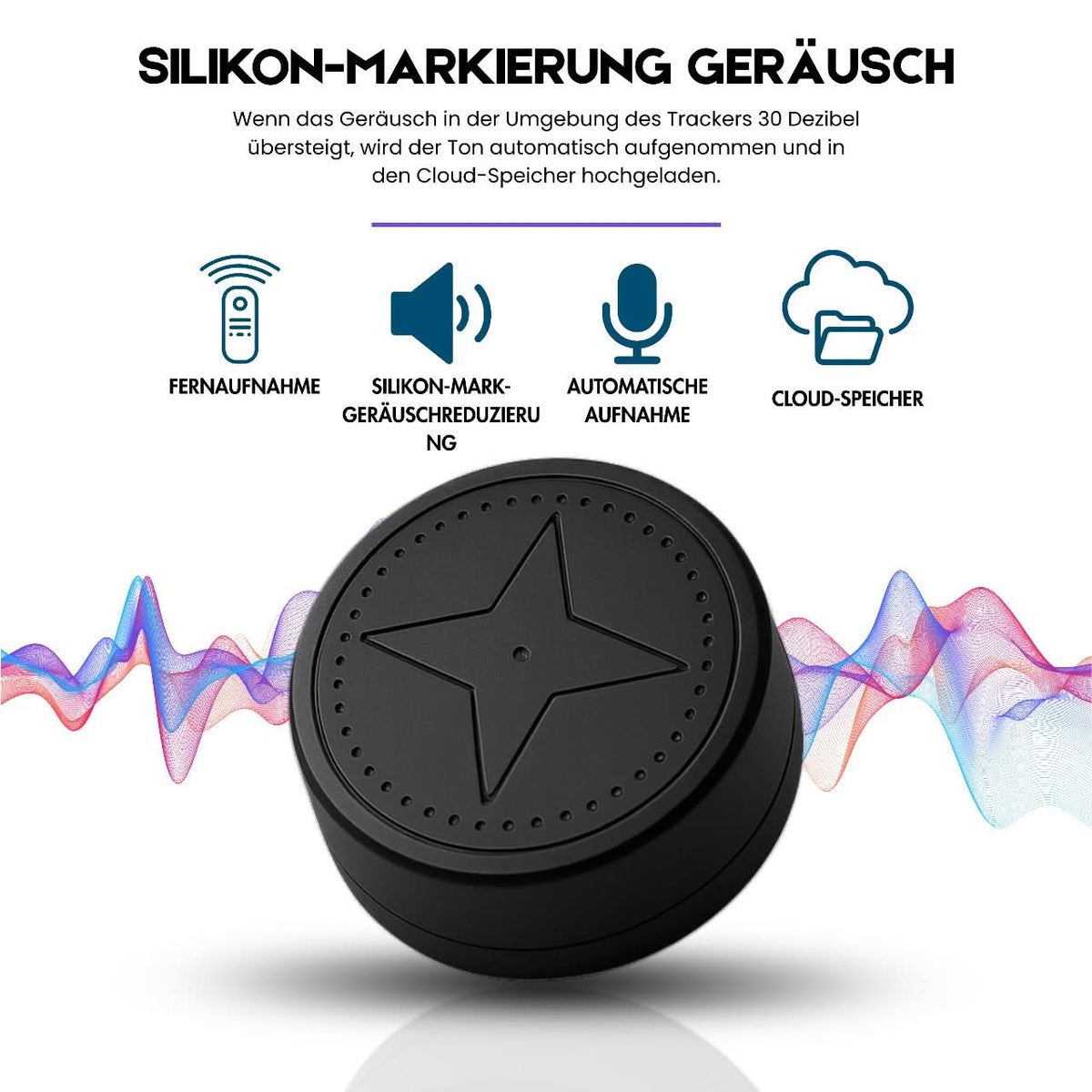 TRACKNEX compacte magnetische GPS tracker