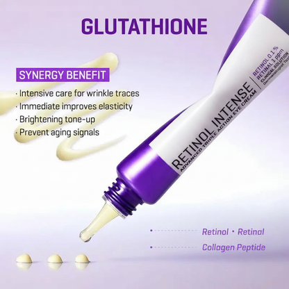 GlowFusion retinol serum & oogcrème duo