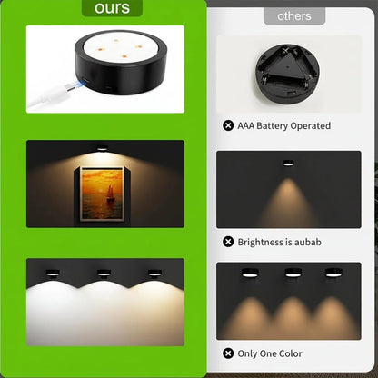 LUMIPIC oplaadbare led-schilderijverlichting