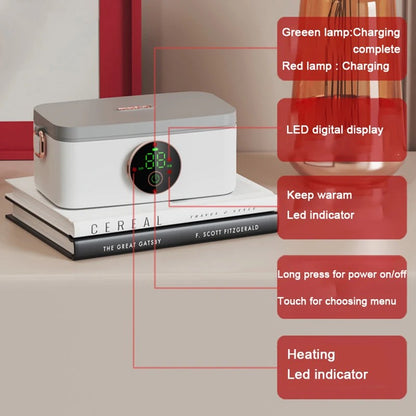 HeatBox draadloze elektrische lunchbox