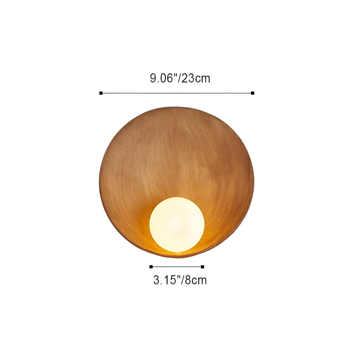 Lumio Japandi wandlamp