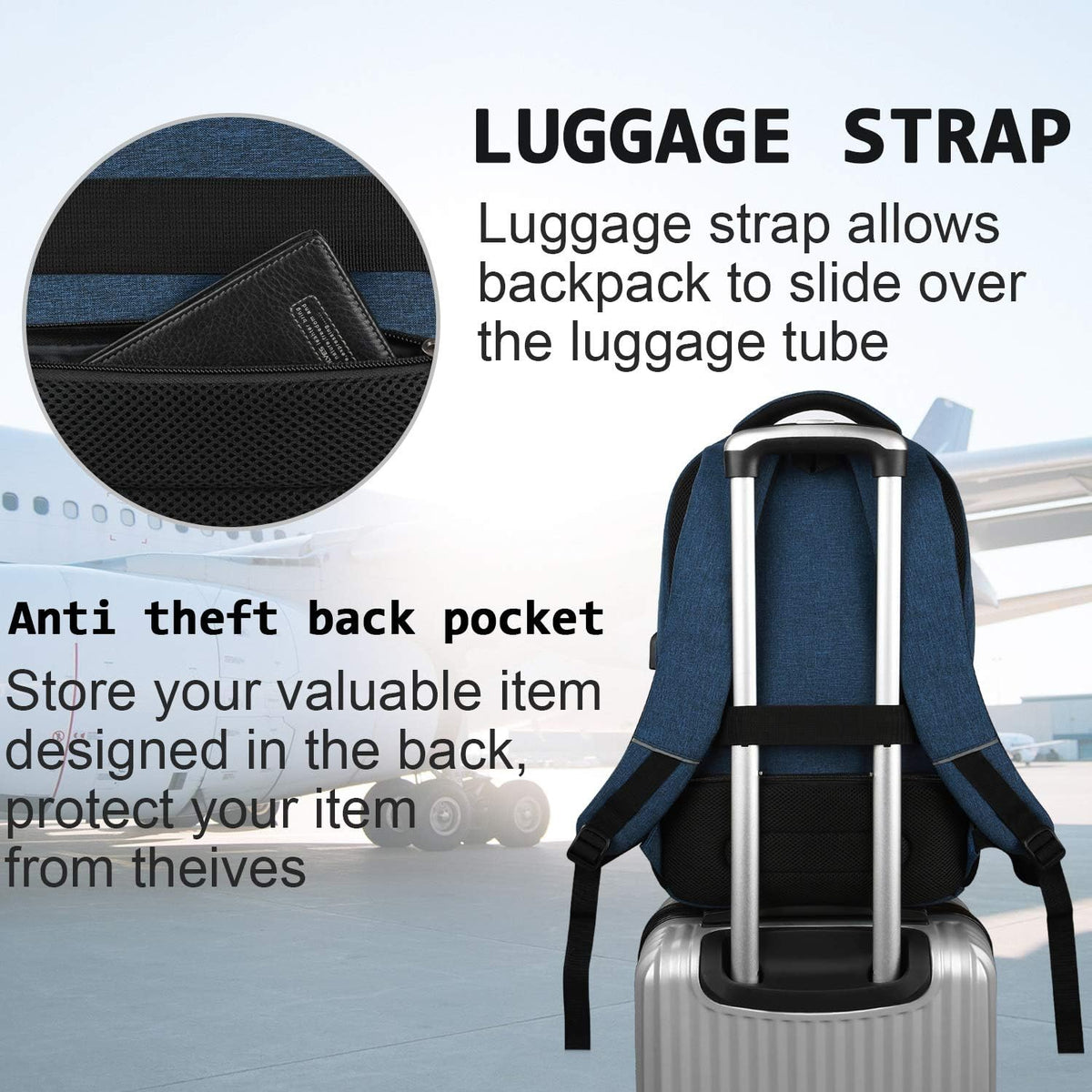Victoura SmartBack waterdichte rugzak