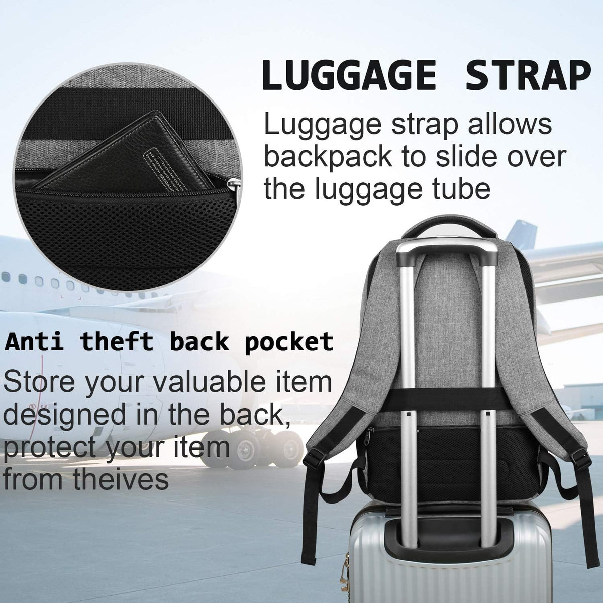 Victoura SmartBack waterdichte rugzak