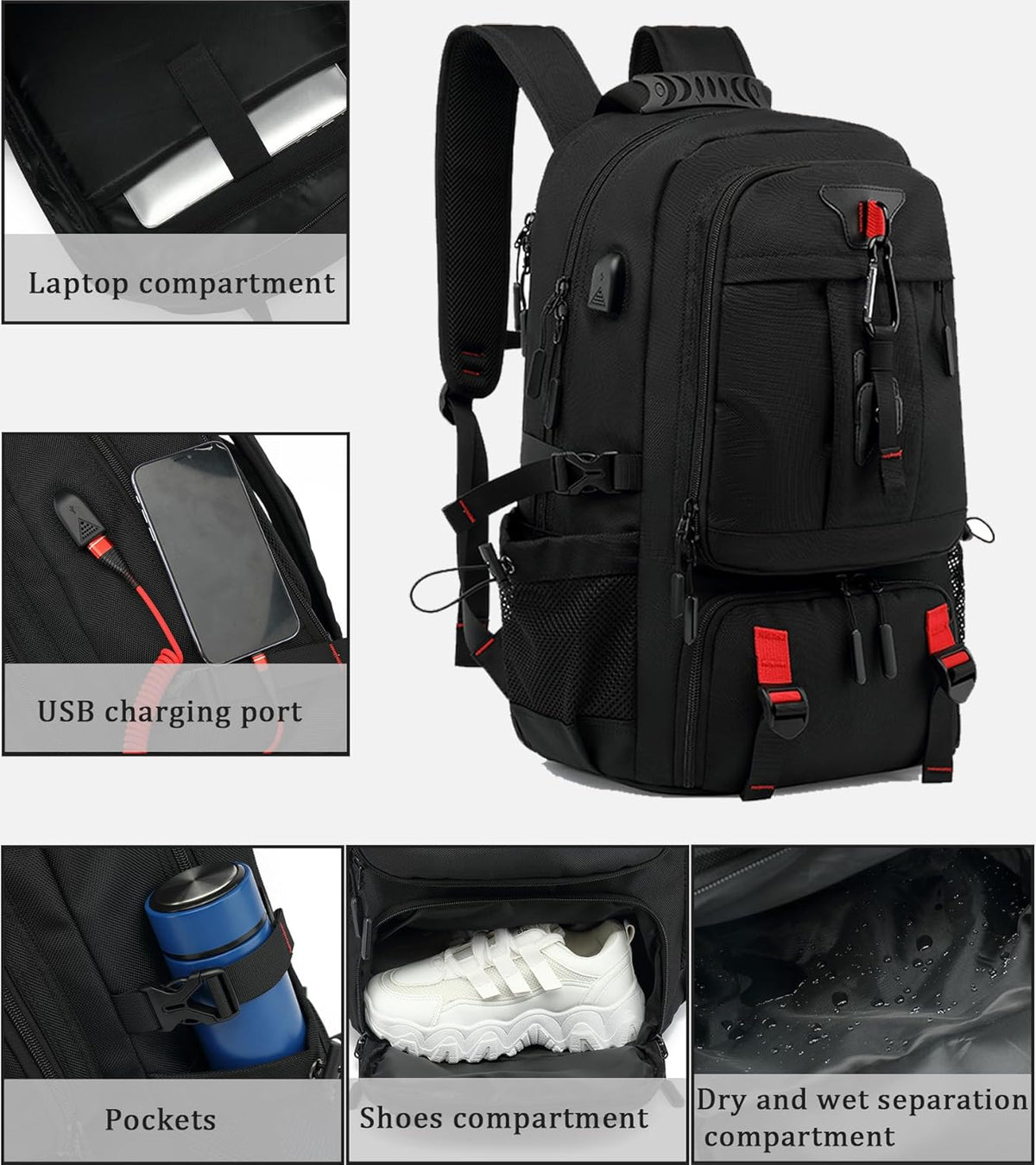 TravelMax waterdichte rugzak
