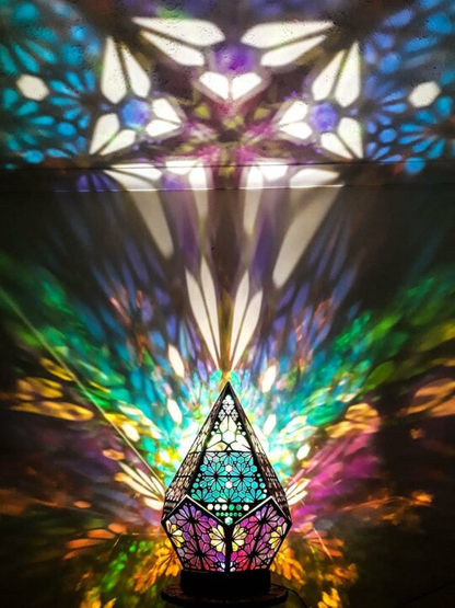 ArtiShine boheemse diamanten tafellamp