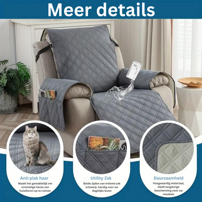Stoelbeschermer waterafstotende relaxfauteuil hoes