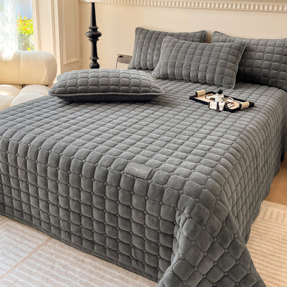 Moderne vierkante textuur beddensprei