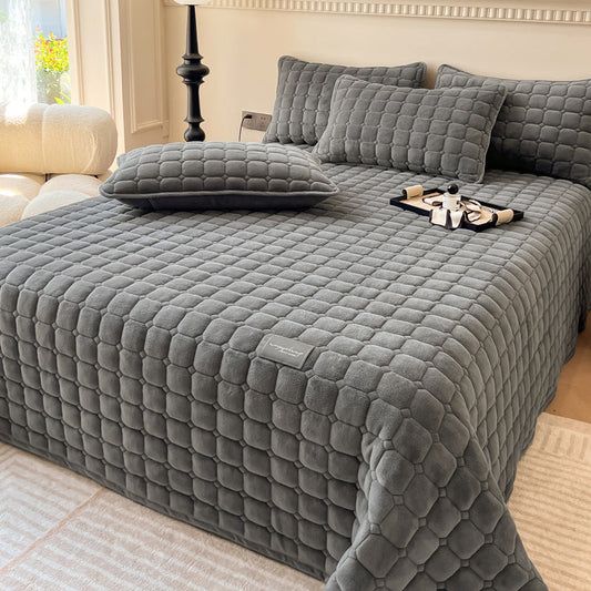 Moderne vierkante textuur beddensprei