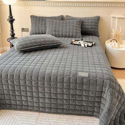 Moderne vierkante textuur beddensprei