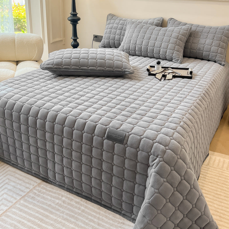 Moderne vierkante textuur beddensprei