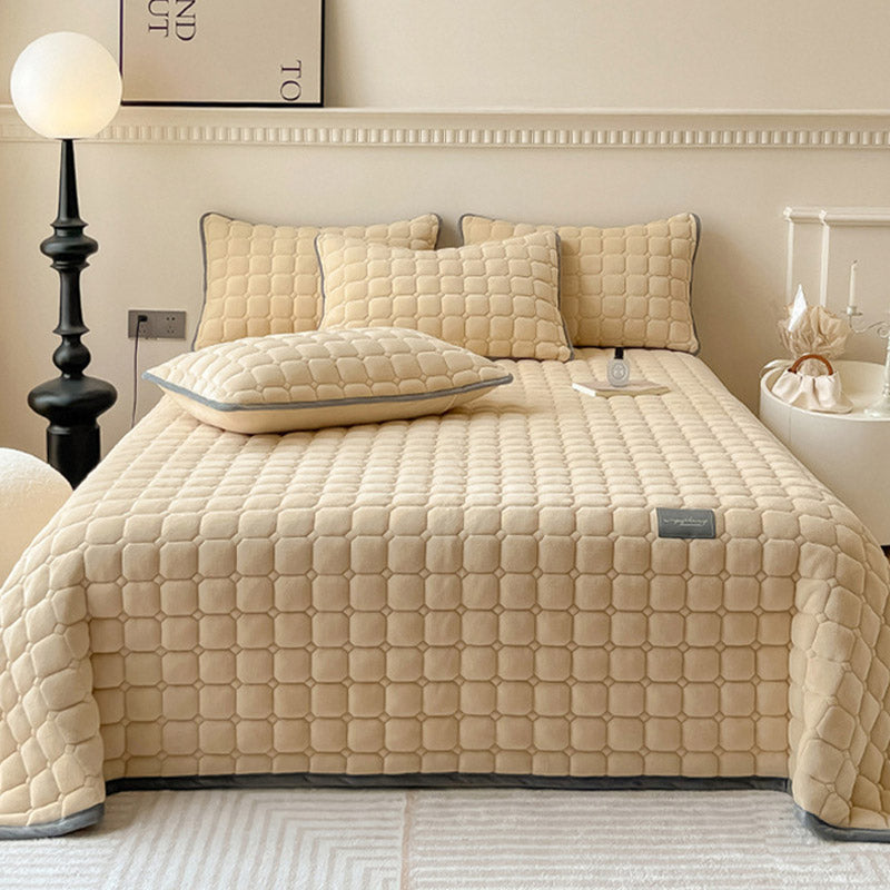 Moderne vierkante textuur beddensprei
