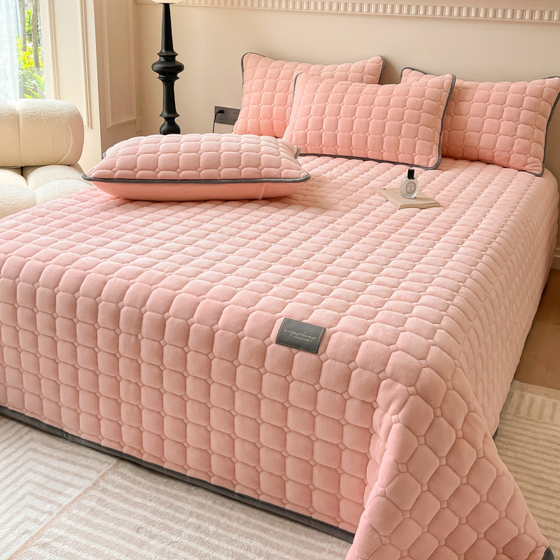 Moderne vierkante textuur beddensprei