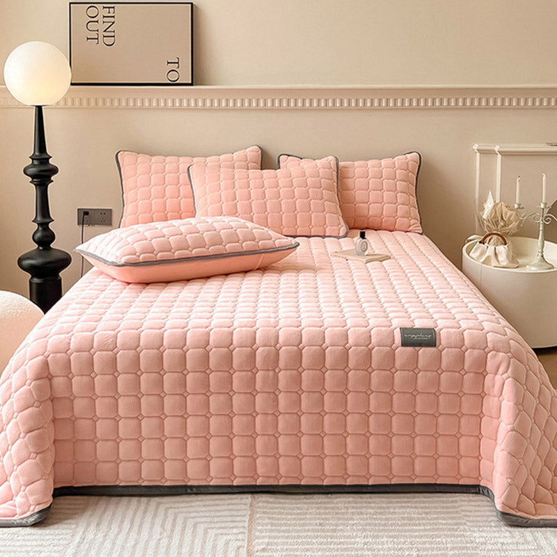 Moderne vierkante textuur beddensprei
