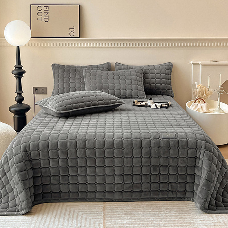 Moderne vierkante textuur beddensprei