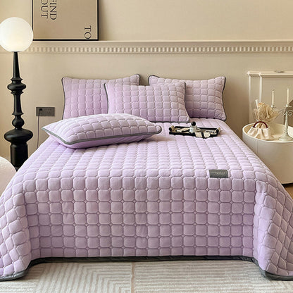Moderne vierkante textuur beddensprei