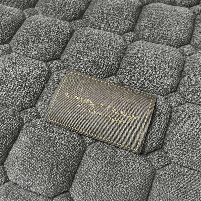 Moderne vierkante textuur beddensprei