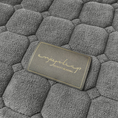 Moderne vierkante textuur beddensprei