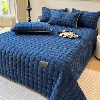 Moderne vierkante textuur beddensprei