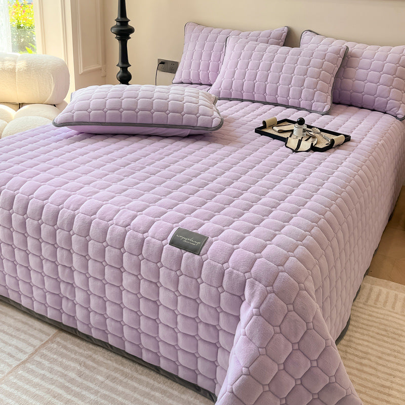 Moderne vierkante textuur beddensprei