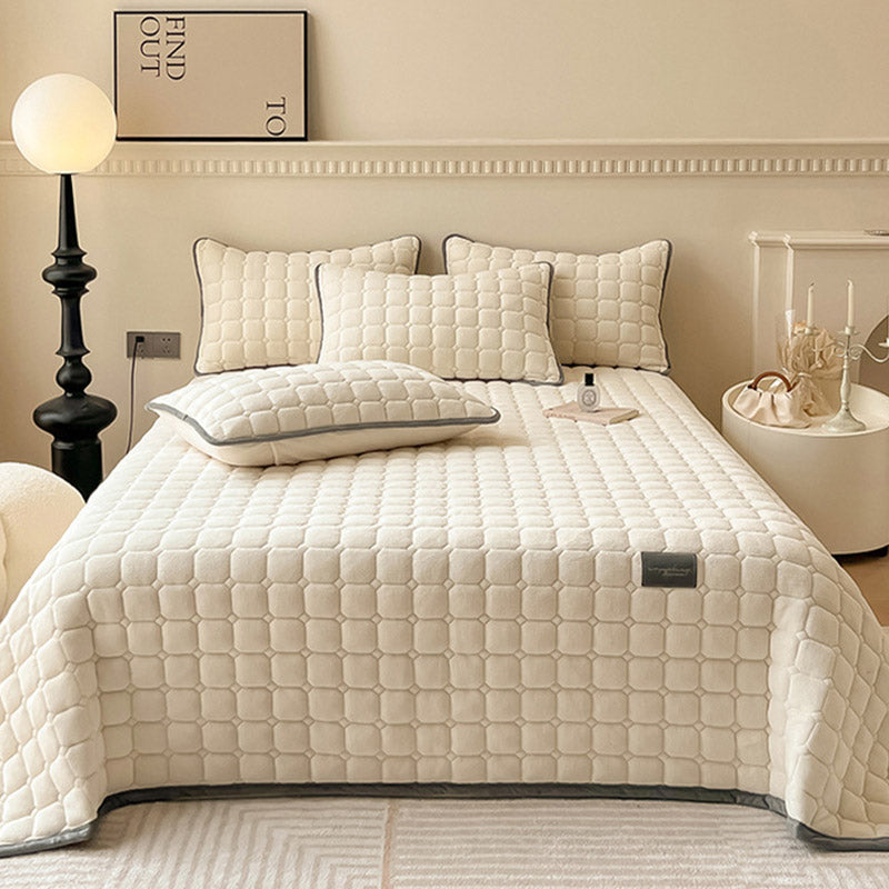 Moderne vierkante textuur beddensprei