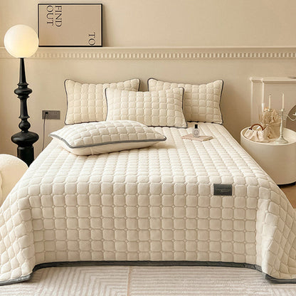 Moderne vierkante textuur beddensprei