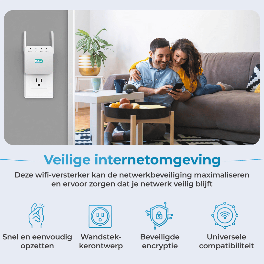 ZapWeb Pro draadloze wifi versterker