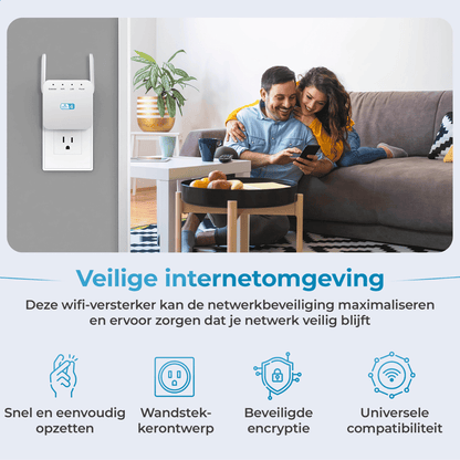 ZapWeb Pro draadloze wifi versterker