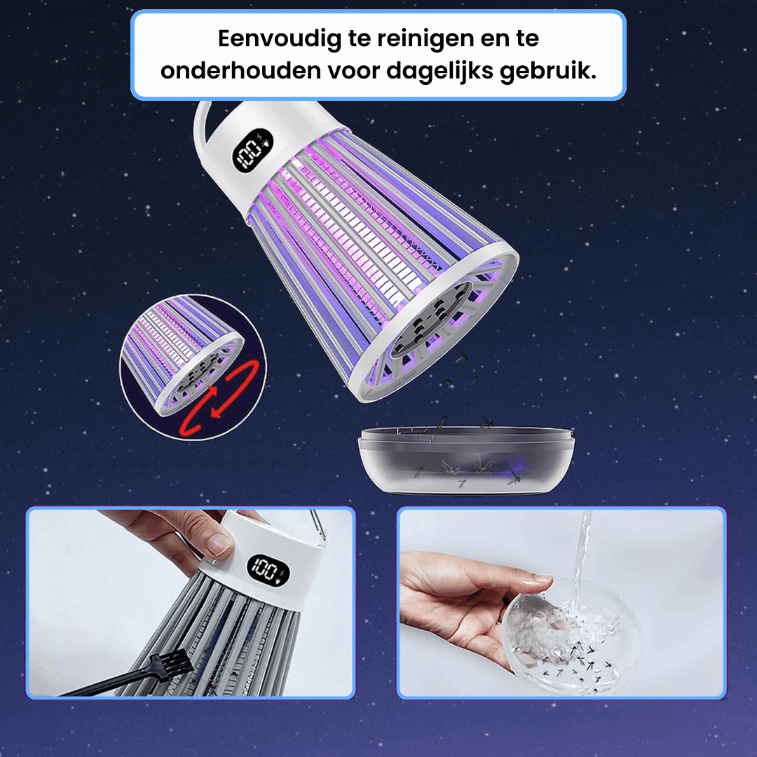 ZappAway oplaadbare UV-muggenlamp