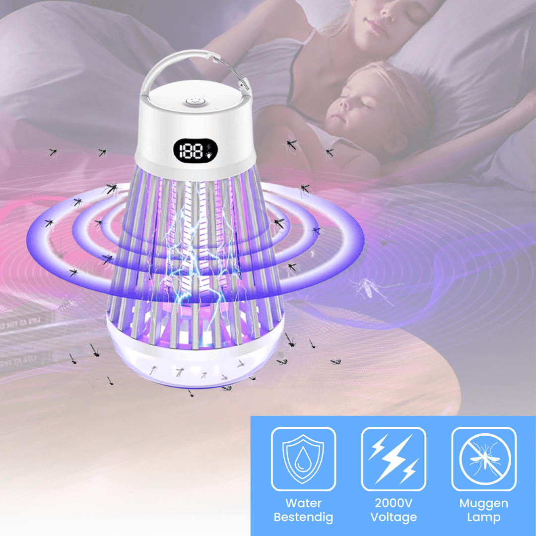 ZappAway draagbare muggenlamp