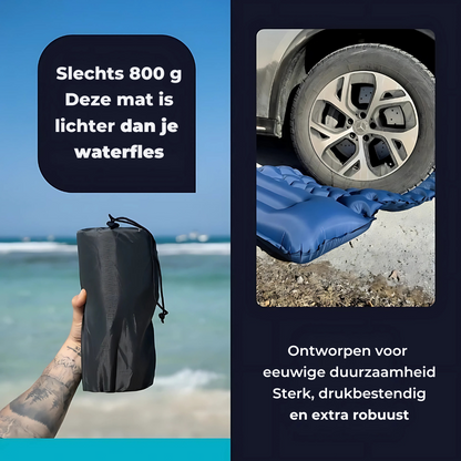 Navando zelfopblazend slaapmatje met kussen