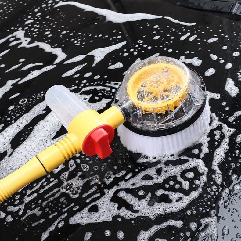 Navando zelfroterende wasborstel op waterdruk
