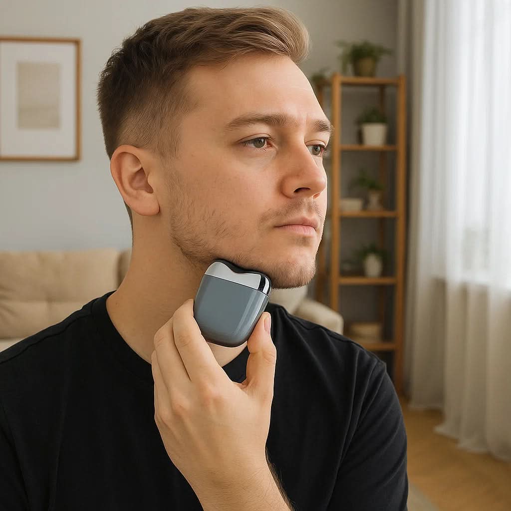 PocketPulse compact oplaadbaar scheerapparaat