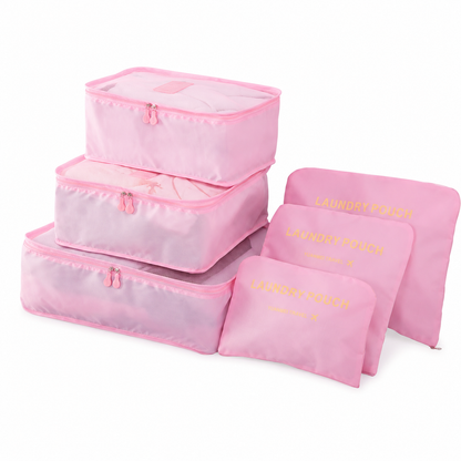 Navando 6-delige koffer organizers set