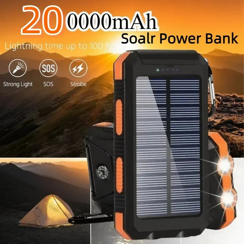 SolarPower multifunctionele snellaad powerbank