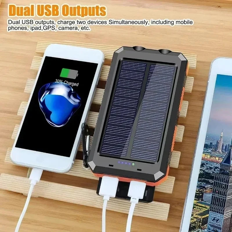 SolarPower multifunctionele snellaad powerbank
