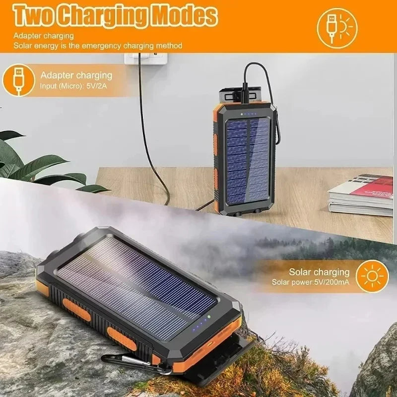 SolarPower multifunctionele snellaad powerbank